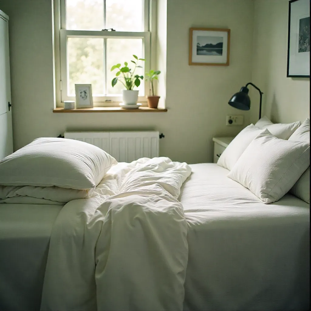 Family doing laundry together